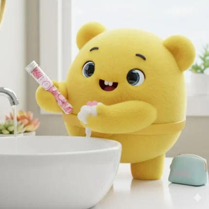 Happy Bubu Portable Dissolvable Paper Soap Strips | 50 Sheets Travel Pocket Hand Wash | Aloe Vera & Vitamin E | Alcohol-Free Hygienic Soap Paper for Kids & Adults | School, Office, Camping & Outdoor Use